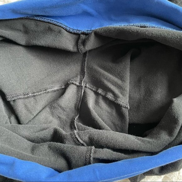 Victoria's Secret PINK | Foldover Blue Band "LOVE PINK" Capris | Size Medium - Picture 7 of 14